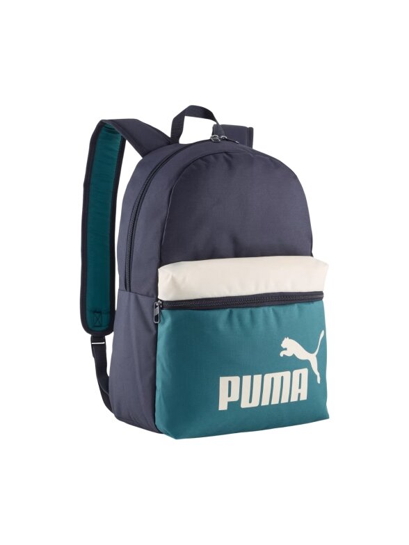 Puma Phase Color Block kuprinė, tamsiai mėlyna 91175 07 1 Puma Phase Color Block kuprinė, tamsiai mėlyna 91175 07 1