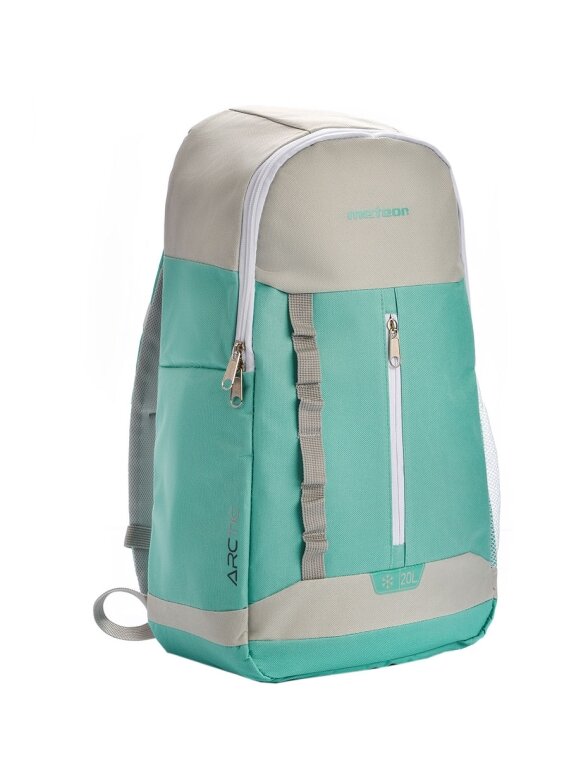 Meteor Arctic termo kuprinė 20l mėtų pilka 74655 Meteor Arctic termo kuprinė 20l mėtų pilka 74655