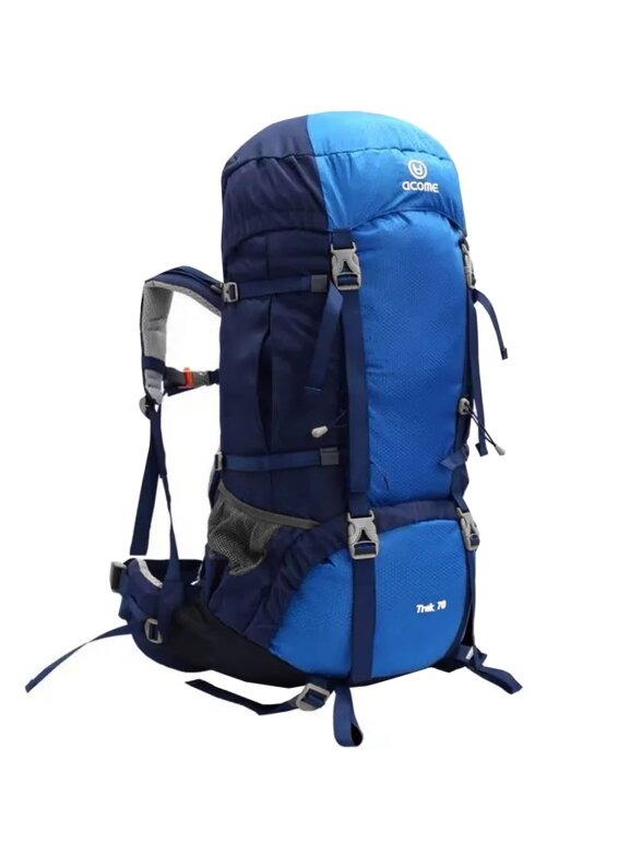 Acome Trek 70L mėlyna žygio kuprinė 1