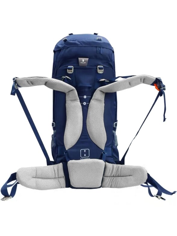 Acome Trek 70L mėlyna žygio kuprinė 2