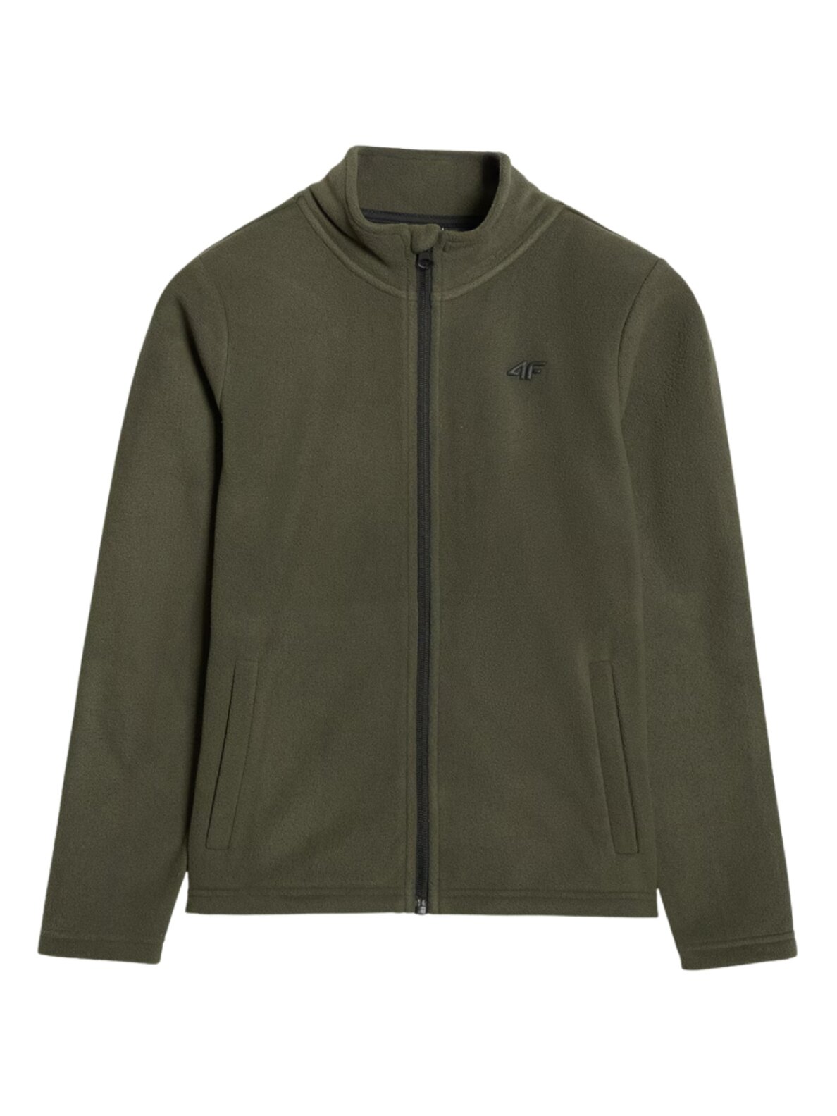4F Flisinis džemperis berniukams M413 khaki 43S 1 4F Flisinis džemperis berniukams M413 khaki 43S 1