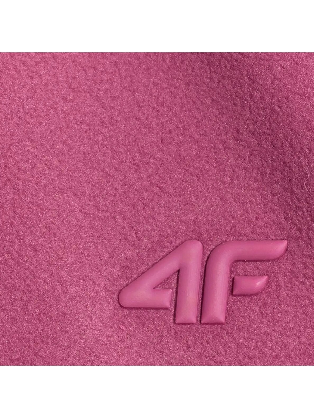 4F Flisinis džemperis mergaitėms F346 tamsiai violetinis 50S 5