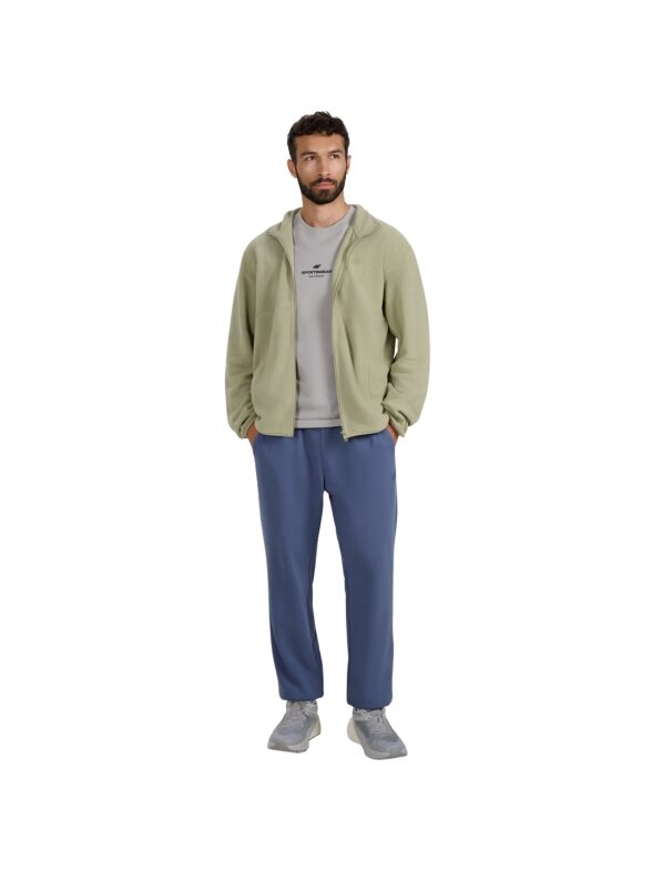 4F vyrams M357 flisinis džemperis oliVA spalvos 7