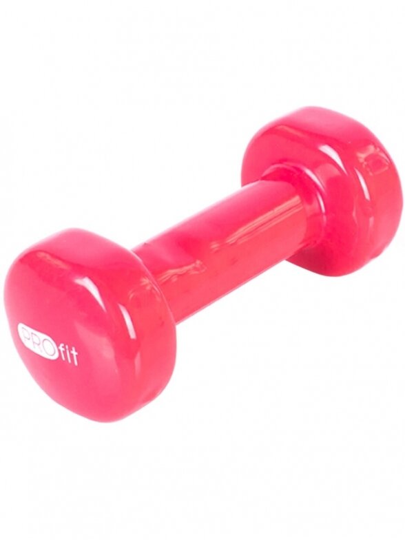 Pro fit hanteliai rožinė 2x1,5 kg DK 4102 2 Pro fit hanteliai rožinė 2x1,5 kg DK 4102 2