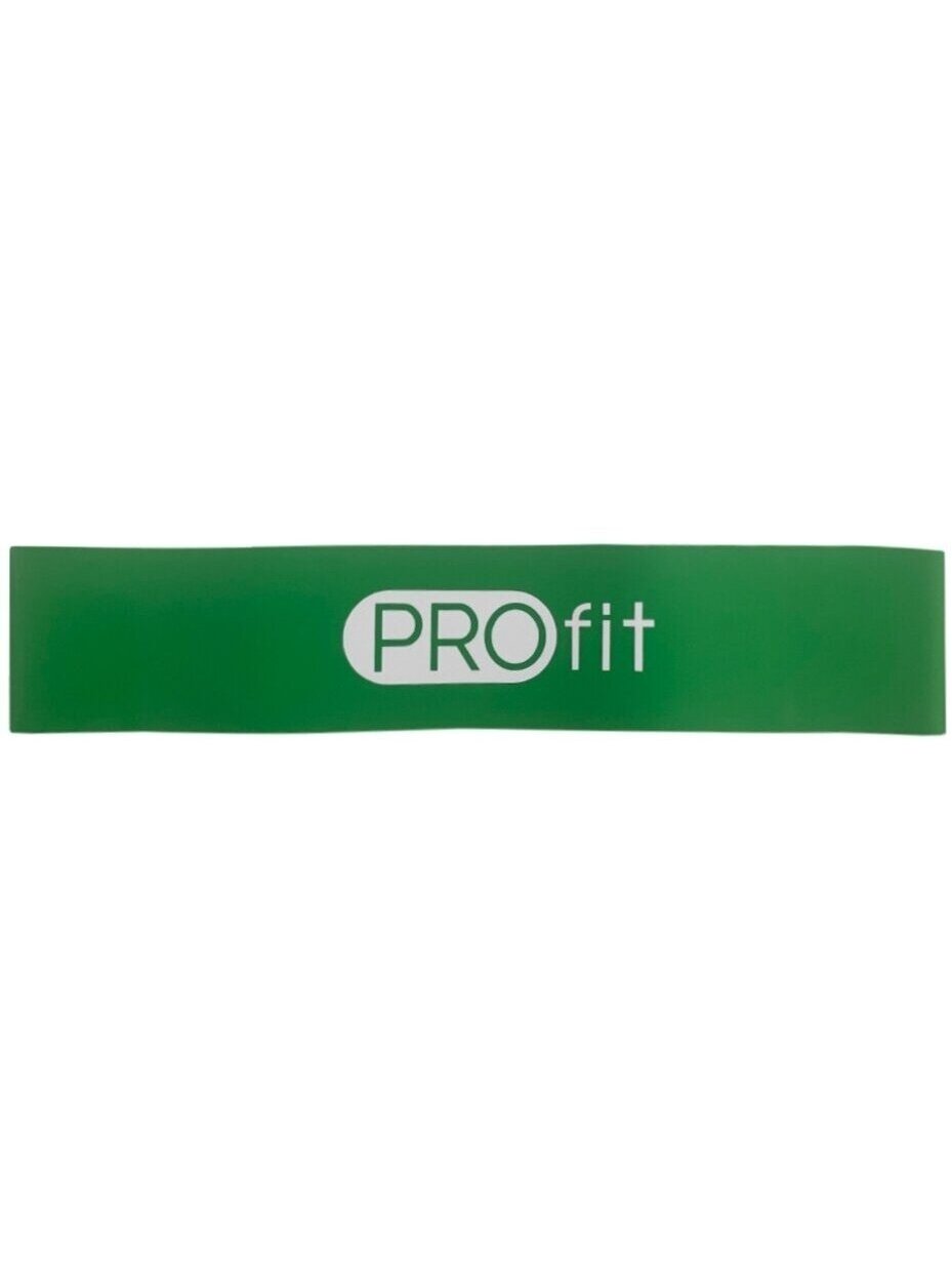Profit Mini Band guma 50 cm x 5 cm x 1,3 mm žalia Profit Mini Band guma 50 cm x 5 cm x 1,3 mm žalia