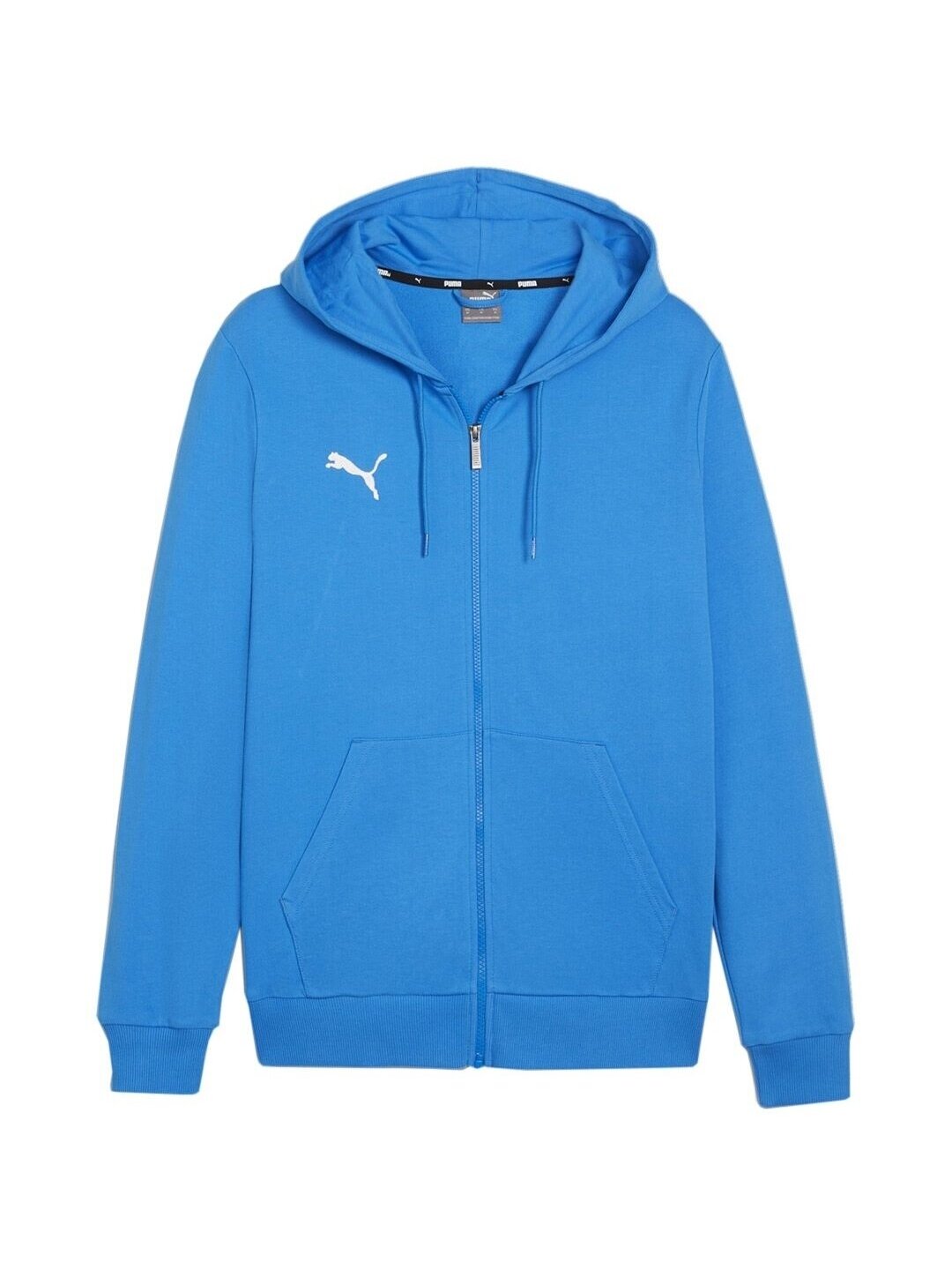Puma Team Goal Casuals vyriškas džemperis su gobtuvu mėlynas 658595 02