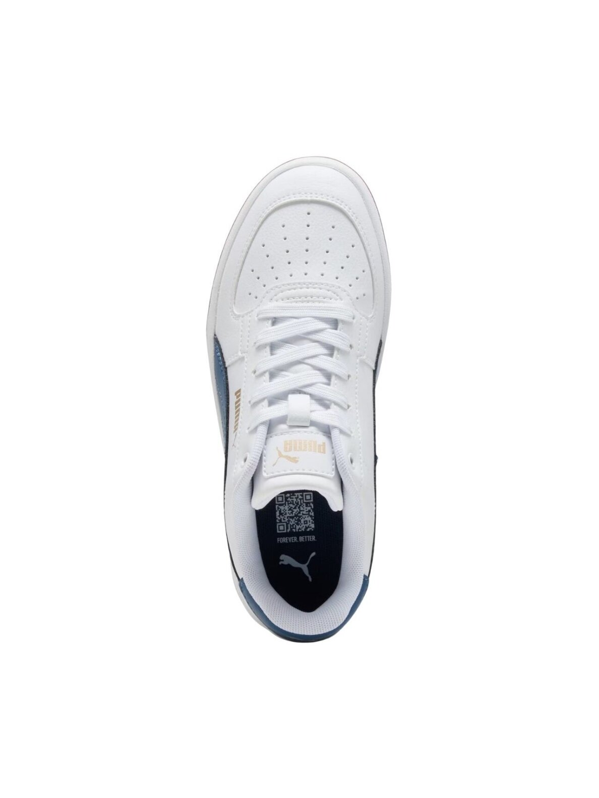 Puma Caven 2.0 vaikiški batai balti-mėlyni 393837 57 3