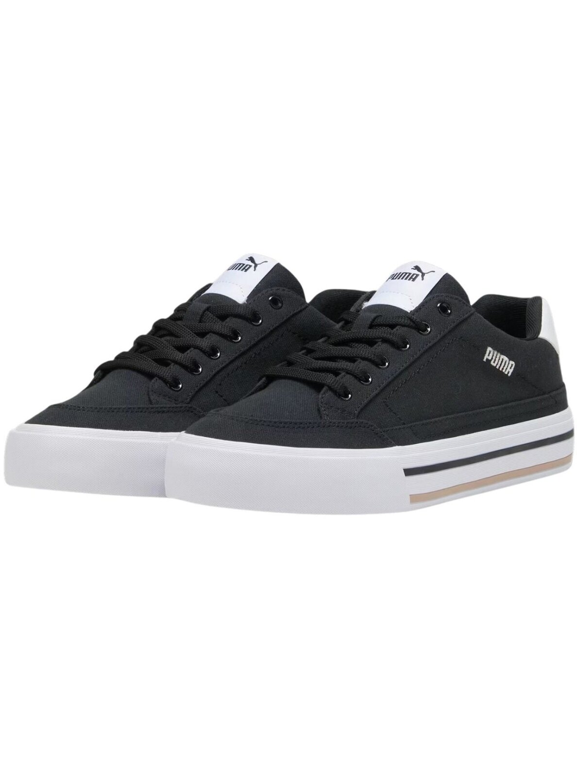 Puma Court Classic vaikiški batai, juodi 395020 03 4 Puma Court Classic vaikiški batai, juodi 395020 03 4