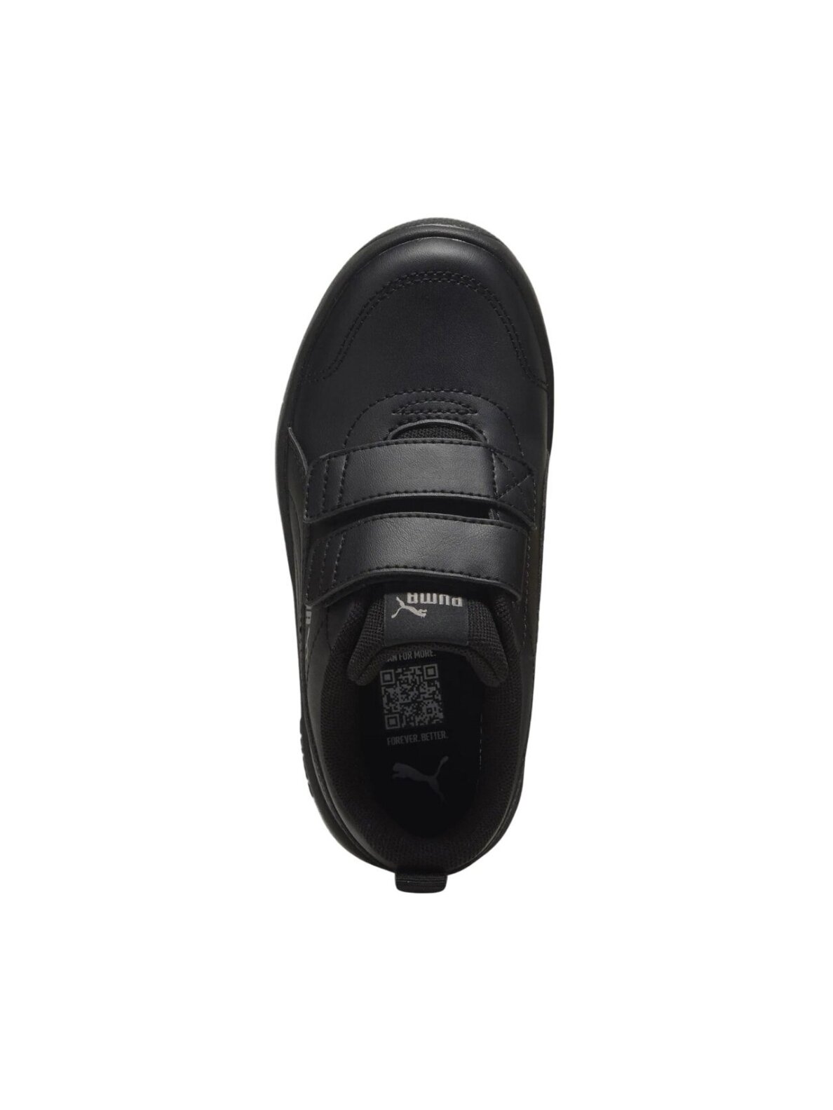 Puma Courtflex V3 V PS vaikiški batai juodi 397642 01 5 Puma Courtflex V3 V PS vaikiški batai juodi 397642 01 5