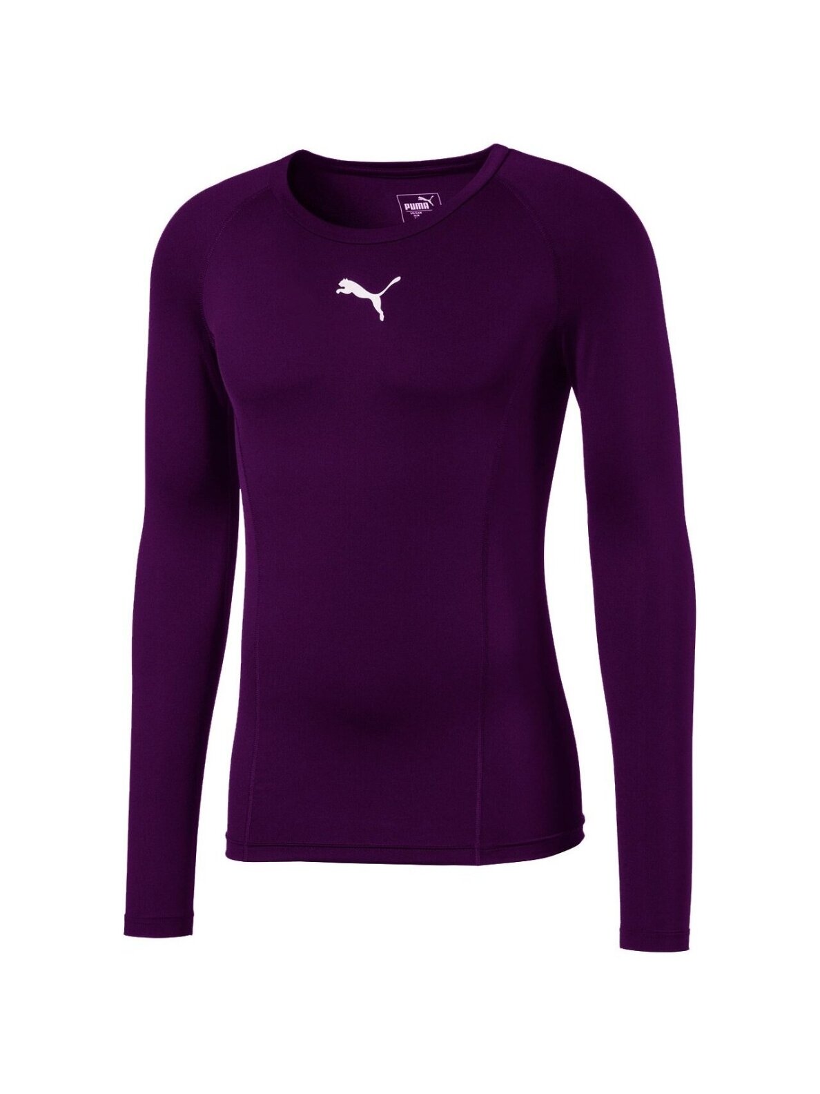 Puma LIGA Baselayer LS vyriški marškinėliai violetiniai 655920 10 Puma LIGA Baselayer LS vyriški marškinėliai violetiniai 655920 10