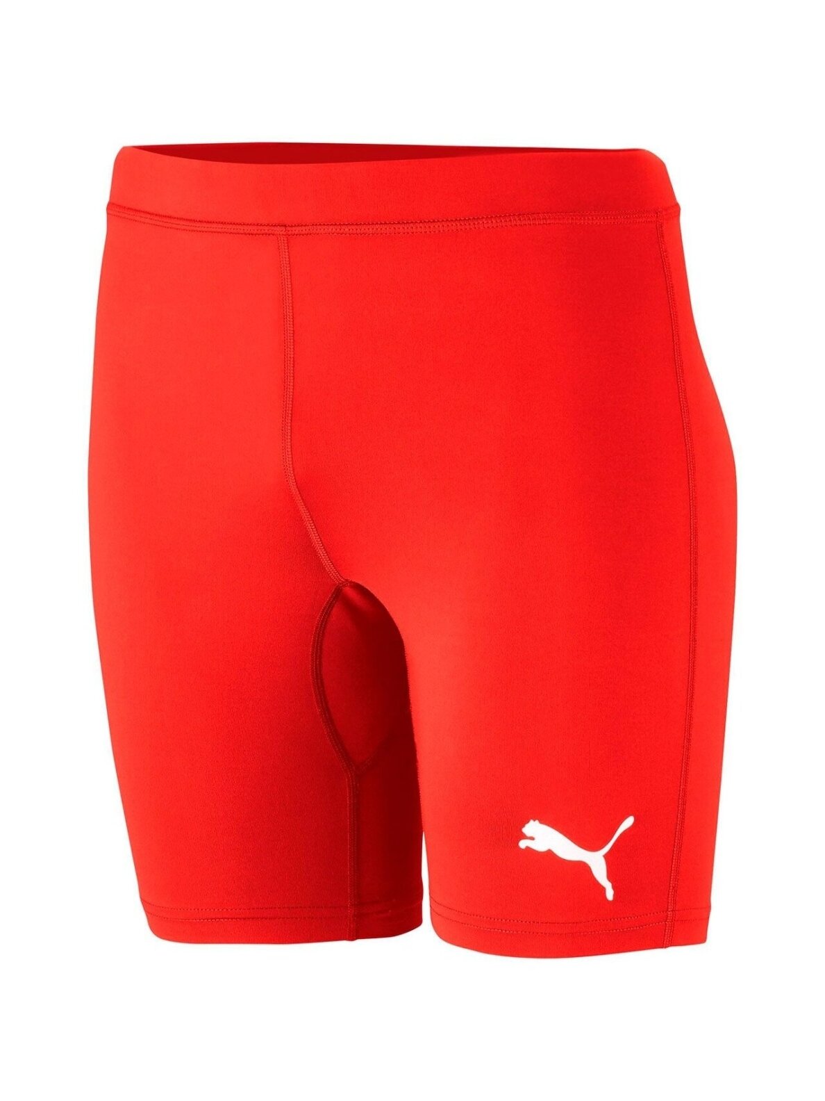 Puma Liga Baselayer Short Tight Tight vyriški šortai raudoni 655924 01 Puma Liga Baselayer Short Tight Tight vyriški šortai raudoni 655924 01