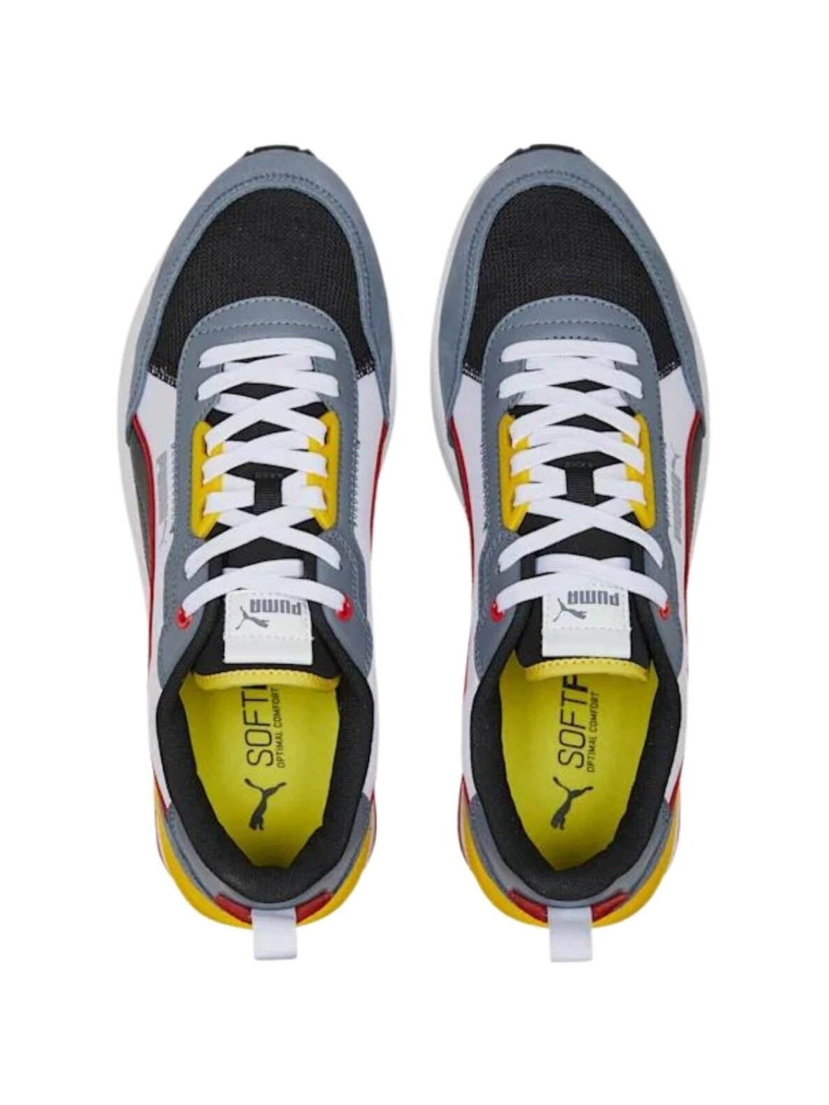 Puma R22 batai pilki ir juodi 383462 20 2