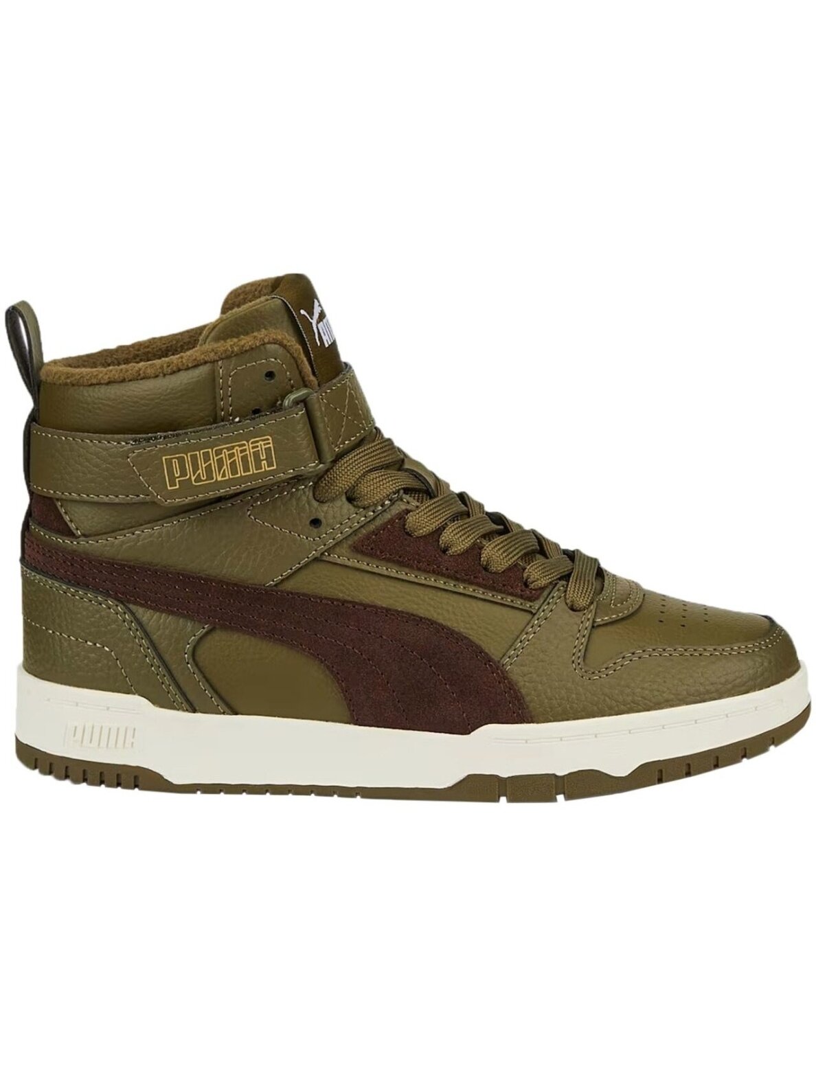Puma RBD Game WTR vaikiški batai alyvuogių 388449 01 Puma RBD Game WTR vaikiški batai alyvuogių 388449 01