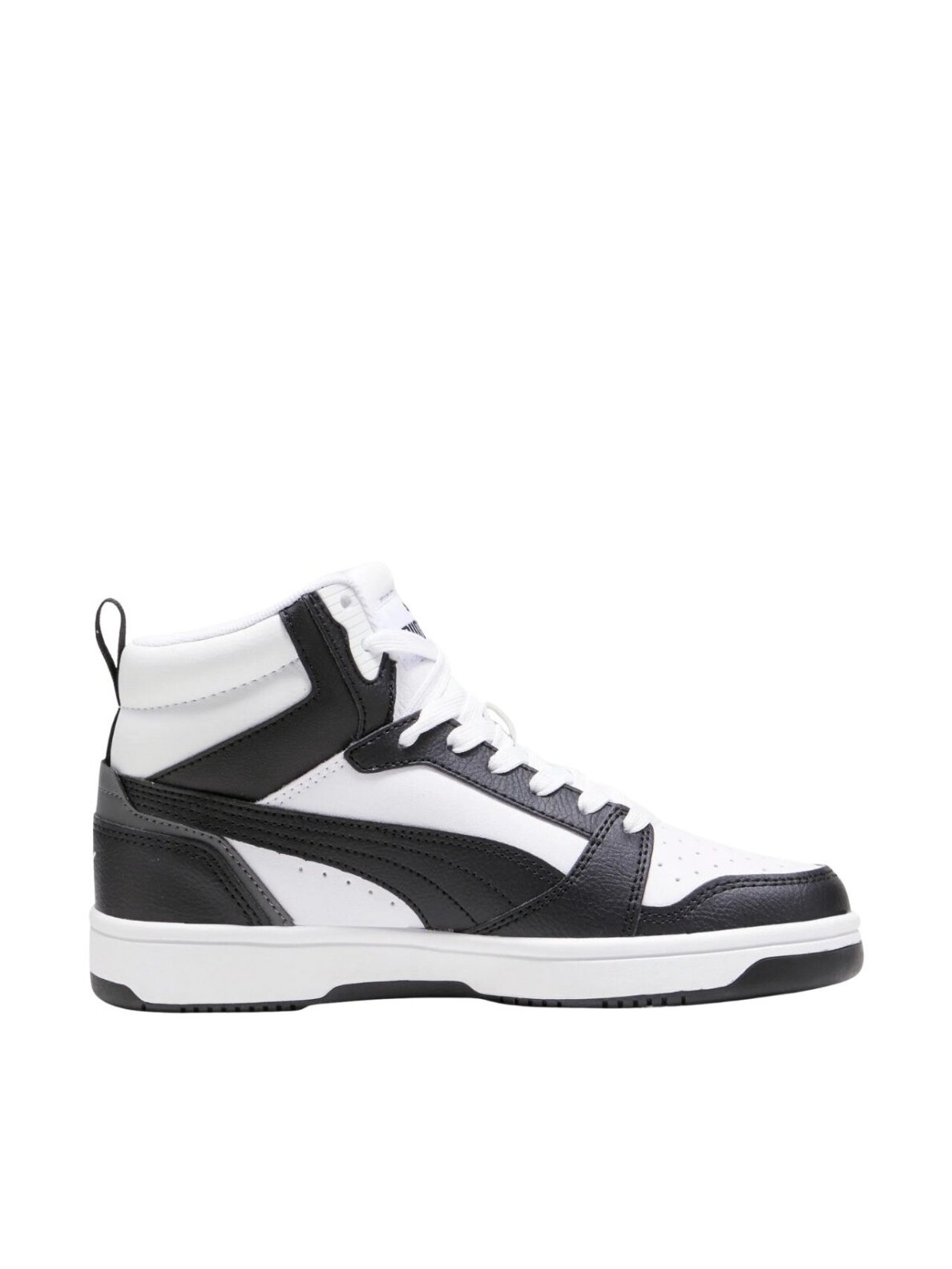 Puma Rebound V6 Mid batai vaikams balti-juodi 393831 01 4 Puma Rebound V6 Mid batai vaikams balti-juodi 393831 01 4