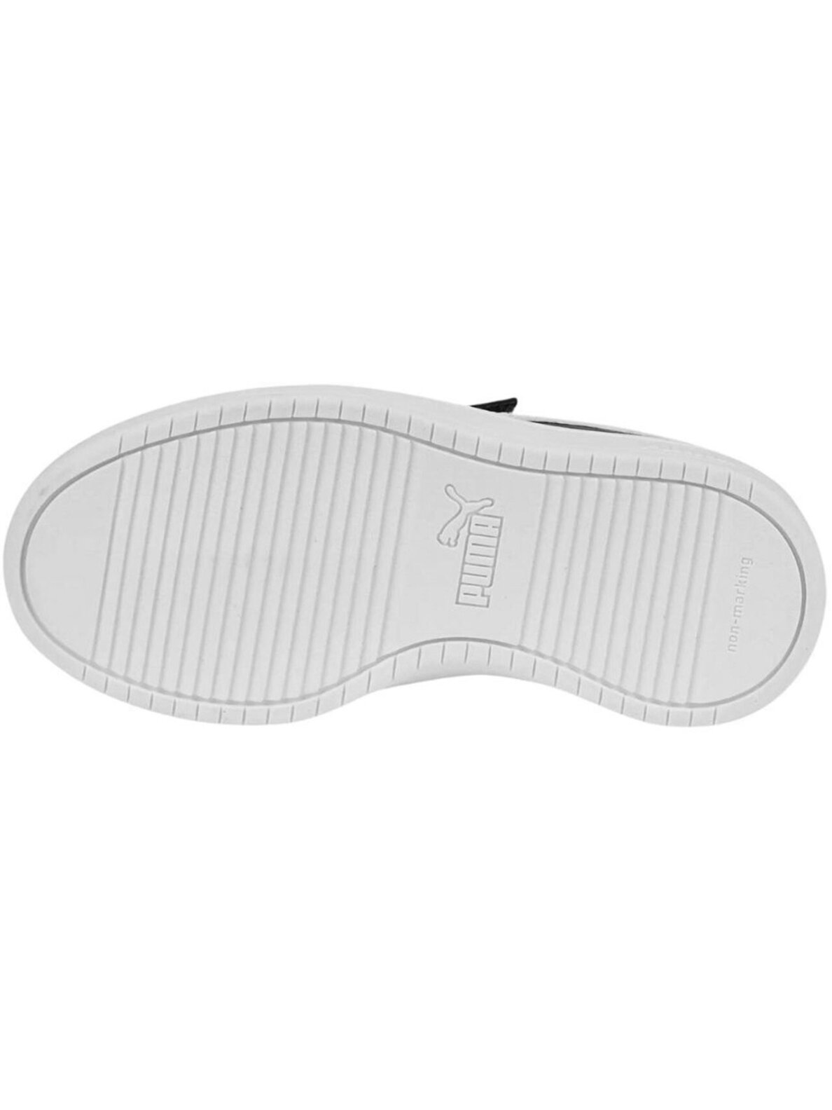 Puma Rickie AC+ PS vaikiški batai juodai balti 385836 11 4