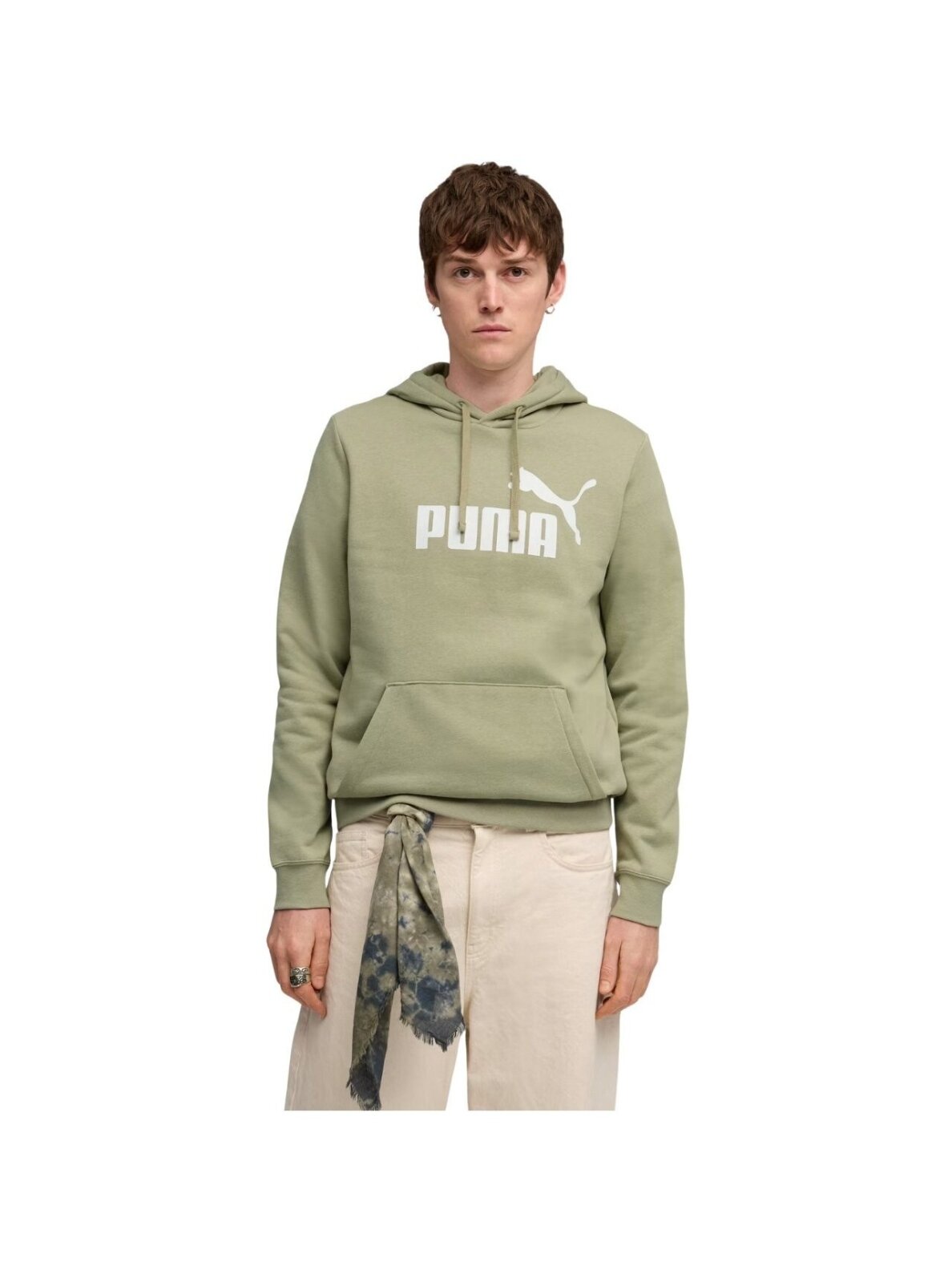 Puma vyriška džemperis ESS No.1 Logo Hoodie FL olivinė 682571 82 Puma vyriška džemperis ESS No.1 Logo Hoodie FL olivinė 682571 82