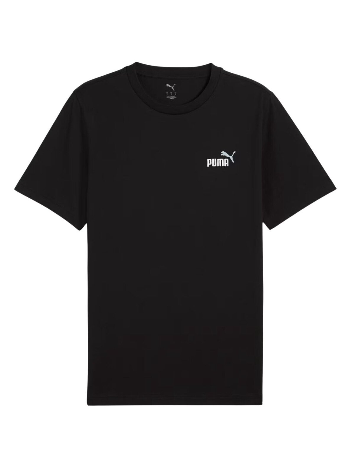 Puma vyriški marškinėliai Ess 2 Color Small No. 1 Logo Tee juodi 684717 01 Puma vyriški marškinėliai Ess 2 Color Small No. 1 Logo Tee juodi 684717 01