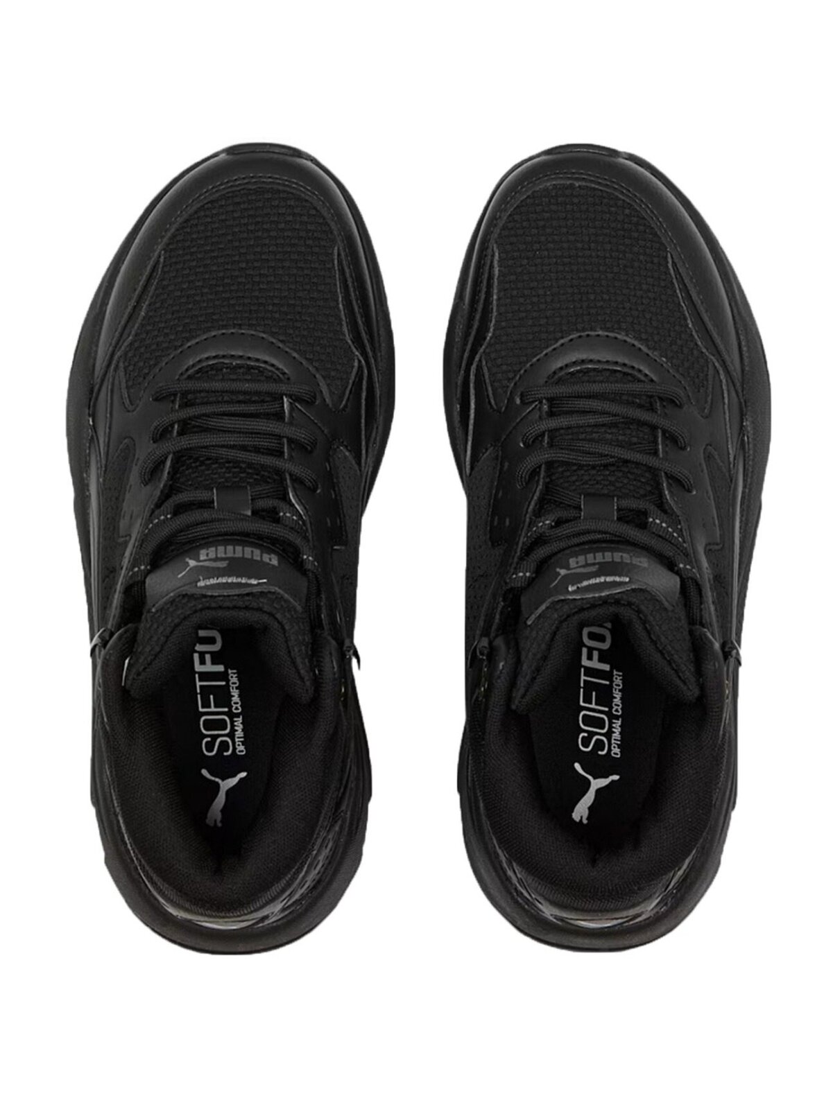 Puma X-Ray Speed Mid WTR vaikiški batai juodi 387385 01 3 Puma X-Ray Speed Mid WTR vaikiški batai juodi 387385 01 3