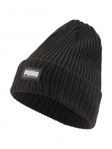 Puma kepurė Ribbed Classic Cuff Beanie juoda 024038 01