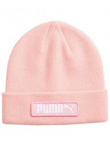 Puma kepurė Classic Cuff Beanie rožinė 023462 05