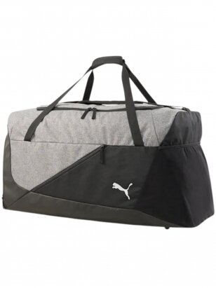 Puma sportinis krepšys teamFINAL Teambag L juoda ir pilka 78940 01