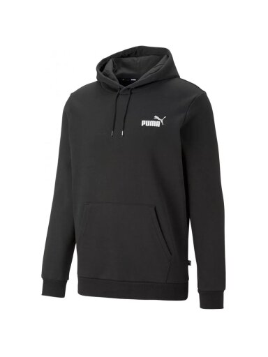 Puma ESS+ 2 Col Small Logo Hoodie FL vyriškas džemperis juodas 674471 61