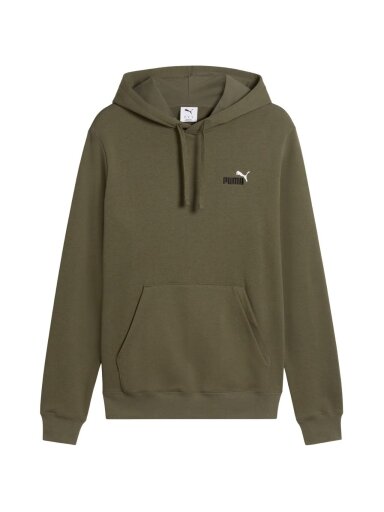 Puma ESS 2 Color Small No.1 Logo Hoodie džemperis vyrams, alyvuogių 684719 81