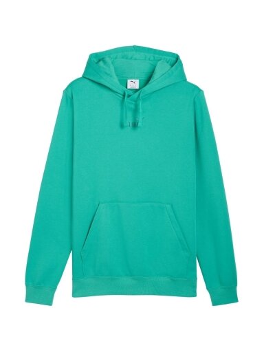 Puma ESS No.1 Logo Centered Hoodie džemperis vyrams, žalias 692914 40