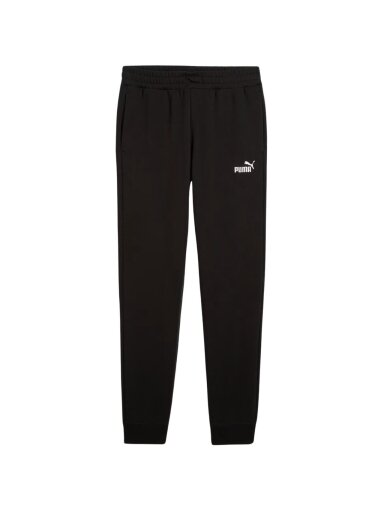 Puma Ess No.1 Logo Slim vyriškos juodos kelnės 682644 01