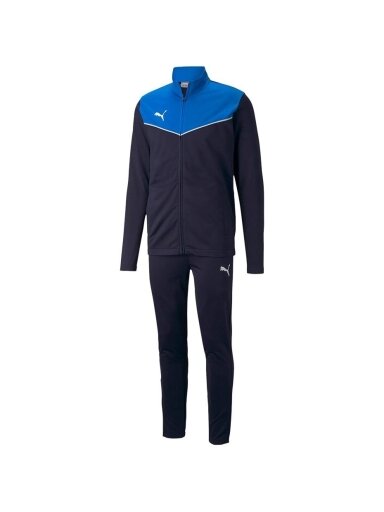 Puma individualRISE Tracksuit Electric B sportinis kostiumas vyrams tamsiai mėlynas 657534 02