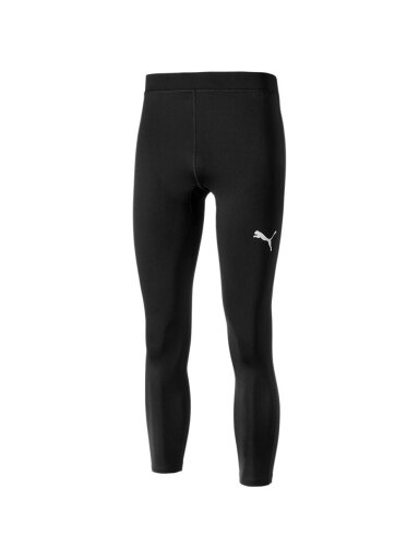 Puma LIGA Baselayer Ilgos vyriškos kelnės juodos 655925 03