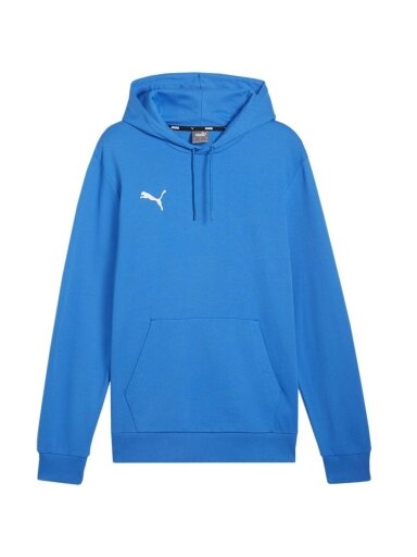 Puma Team Goal Casuals Hoody vyriškas džemperis mėlynas 658618 02