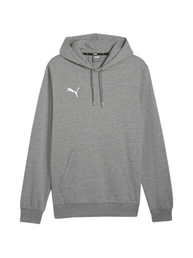 Puma Team Goal Casuals Hoody vyriškas džemperis pilkas 658618 33