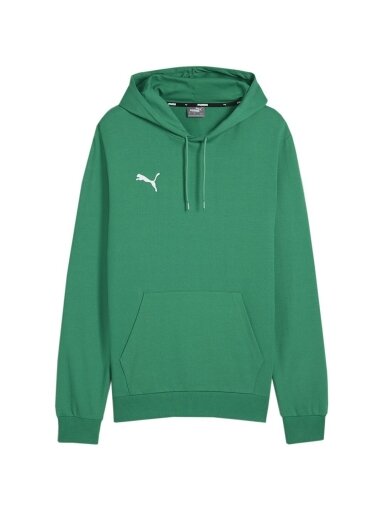 Puma Team Goal Casuals Hoody vyriškas džemperis žalias 658618 05