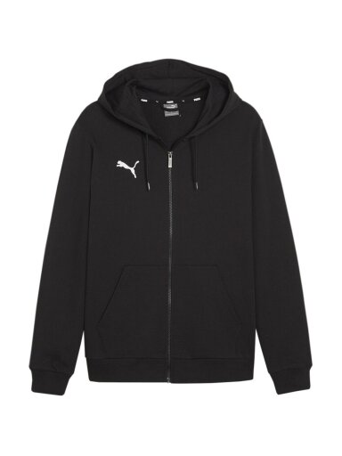 Puma Team Goal Casuals vyriškas džemperis su gobtuvu juodas 658595 03
