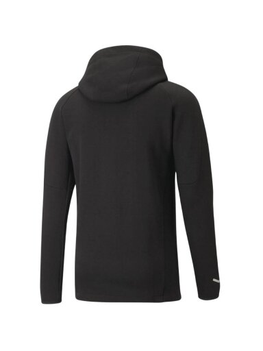 Puma teamFINAL Casuals Hooded Jkt vyriškas džemperis juodas 657383 03
