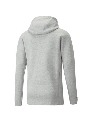 Puma teamFINAL Casuals Hooded Jkt vyriškas džemperis pilkas 657383 33