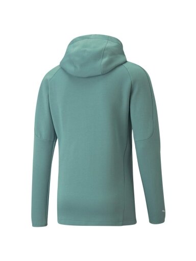 Puma teamFINAL Casuals Hooded Jkt vyriškas džemperis žalias 657383 34