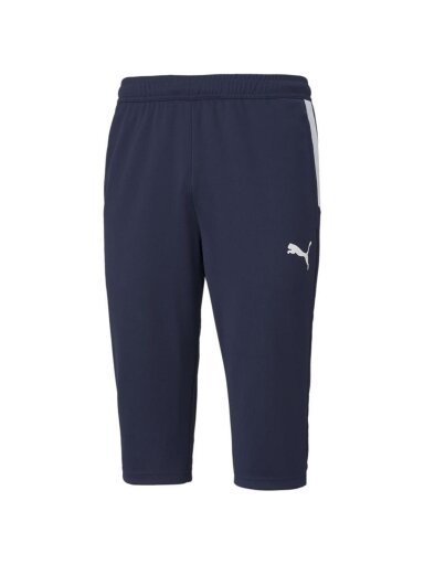 Puma teamLIGA Training 3/4 Pants vyriškos kelnės, tamsiai mėlynos 657271 06