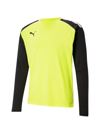 Puma teamPACER GK LS vyriški vartininko džemperiai, geltoni ir juodi 704933 42