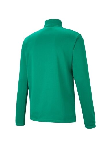 Puma teamRISE 1 4 Zip Top Pepper Gre vyriškas džemperis žalias 657394 05