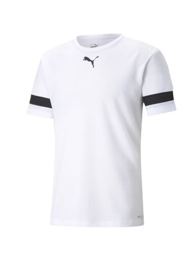 Puma teamRISE Jersey vyriški marškinėliai balti 704932 04
