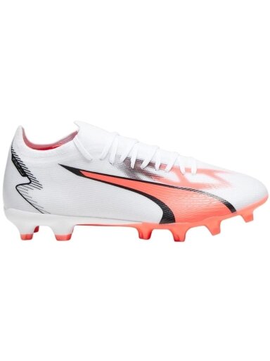Puma Ultra Match FG/AG futbolo bateliai balti 107347 01