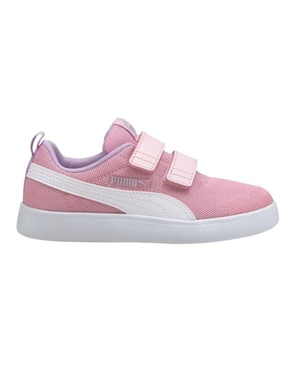Puma Courtflex v2 tinkliniai vaikiški batai, rožiniai 371758 08 3 Puma Courtflex v2 tinkliniai vaikiški batai, rožiniai 371758 08 3