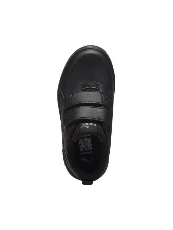 Puma Courtflex V3 V PS vaikiški batai juodi 397642 01 5