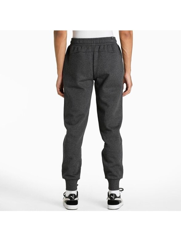 Puma ESS Logo Pants FL vyriškos kelnės, tamsiai pilkos 586714 07 4