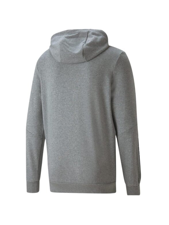 Puma ESS+ Tape Full-Zip Hoodie TR vyriškas džemperis pilkas 848768 03 2