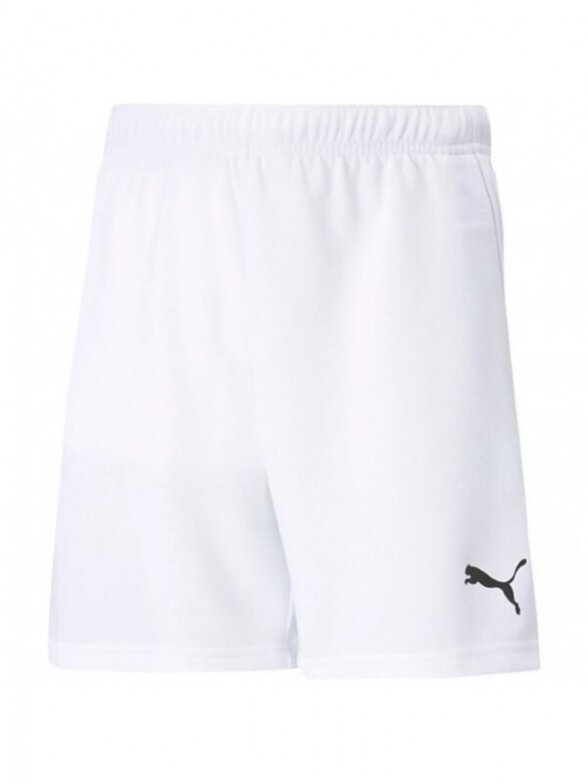 Puma futbolo šortai vaikams balti 704943 03 Puma futbolo šortai vaikams balti 704943 03