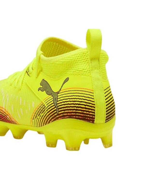 Puma Future 8 Match FG/AG futbolo bateliai vaikams, juodi 2