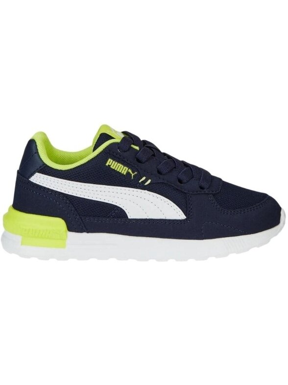 Puma Graviton AC PS vaikiški batai tamsiai mėlyni ir žali 381988 14 1 Puma Graviton AC PS vaikiški batai tamsiai mėlyni ir žali 381988 14 1